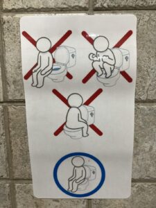 restroom here in Japan